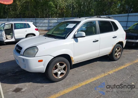 2006 Hyundai Tucson Gl from USA, damaged, VIN KM8JM12B86U325330